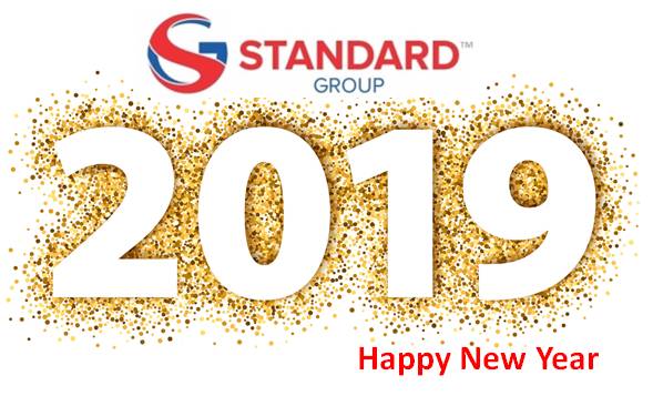 Standard happy new year 2019